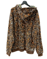 アベイシングエイプ A BATHING APE REVERSIBLE CAMO Hoodie リバーシブル カモ フーディ 緑 茶 -- パーカ カモフラージュ・迷彩 ブラウン 104MT-2098