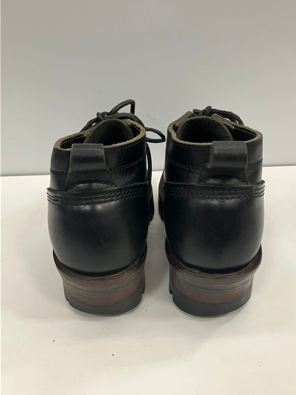 ゼローズ ZERROWS Standard Boots スタンダードブーツ レザー Vibramソール メンズ靴 ブーツ ワーク ブラック 101sh-2365