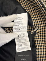 ヒューゴボス HUGO BOSS Mid Season windbreaker ミッドシーズン ウィンドブレーカー 千鳥格子 50497527 UK48 ジャケット ベージュ 101MT-4988