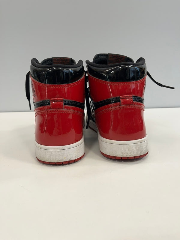 ジョーダン JORDAN NIKE AIR JORDAN 1 RETRO HIGH OG ナイキ エア ジョーダン 1 レトロ ハイ オリジナル パテント 赤 55088-063 メンズ靴 スニーカー レッド 27cm 101sh-2286