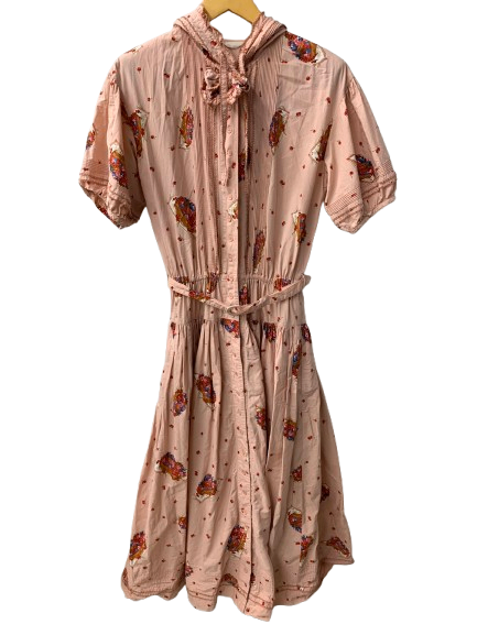 ピンクハウス PINK HOUSE ワンダフルワールド フルーツバケット さくらんぼ チェリー ワンピース ピンク 201LT-425