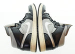 ナイキ NIKE WMNS AIR JORDAN 1 MID SE  Black Chrome エアジョーダン ミッド ブラック FB9892-002 メンズ靴 スニーカー ブラック 27cm 103S-342