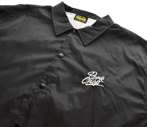 ポークチョップ PORKCHOP GARAGE SUPPLY ガレージ サプライCOACH JACKETコーチ ジャケット ジャケット ブラック LLサイズ 103MT-2807