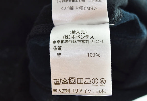 ニードルス Needles リメイク 再構築 バンド プリント ドッキング 半袖Tシャツ カットソー 黒 1 Tシャツ ブラック 103MT-2333