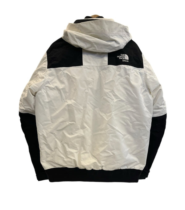 ノースフェイス THE NORTH FACE ×sacai BOMBER JACKET サカイ ボンバージャケット 17AW MA-1 NF0A3L7N XL ジャケット ホワイト 101MT-4891