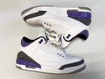 ジョーダン JORDAN NIKE AIR JORDAN 3 RETRO DARK IRIS ナイキ エア ジョーダン 3 レトロ ダーク アイリス 白 CT8532-105 メンズ靴 スニーカー ホワイト 26.5cm 101-shoes1616