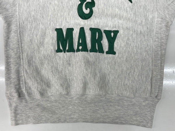 チャンピオン Champion 90s 90年代 刺繍タグ REVERSE WEAVE リバースウィーブ  メキシコ製 3段 WILLIAM＆MARY カレッジ 刺繍 灰色 スウェット 刺繍 グレー Mサイズ 104MT-2282