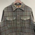 【曜日割引対象外】 ウールリッチ WOOLRICH 50's ウール チェックジャケット CPO Wool Jacket ジャケット グリーン 40サイズ 201MT-4278 VB