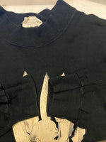 ヴィンテージ vintage 90's 90年代 Larry LaBonte EARTH WARRIOR THE TIME IS NOW. ラリーラボンテ 写真家 アートT MADE IN USA アメリカ製 ロンT ブラック Lサイズ 101MT-5188