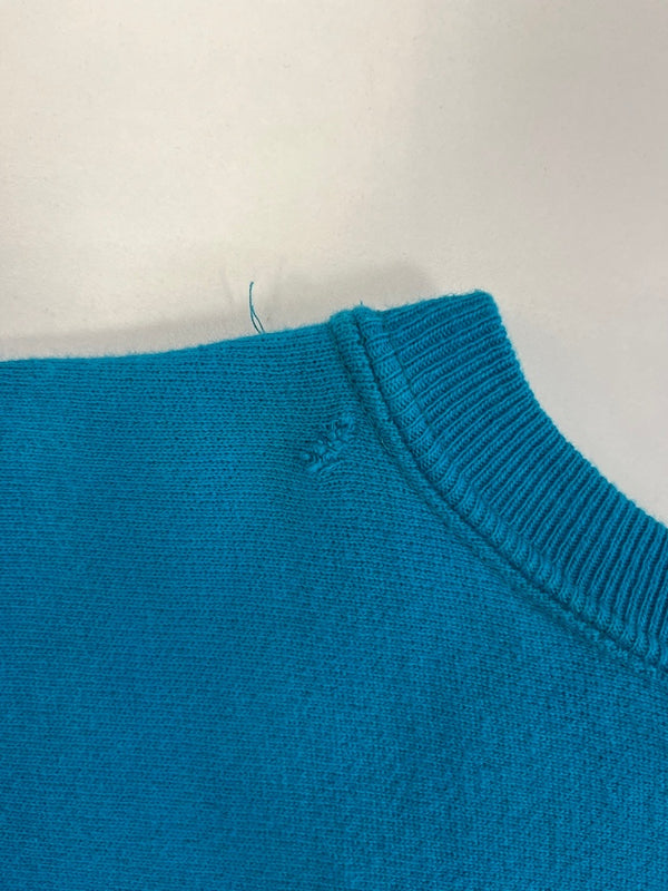 チャンピオン Champion 90s～ ヴィンテージ vintage 刺繍タグ リバースウィーブ REVERSE WEAVE ワンポイントロゴ USA製 アメリカ製 XL スウェット ブルー LLサイズ 101MT-4474