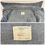 【曜日割引対象外】 ビッグマック BIG MAC 70's JCPenney デニムウエスタンシャツ 長袖シャツ ブルー 201MT-4641 VB