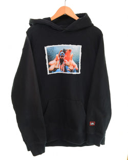 ラファイエット Lafayette 20AW T.ERIC MONROE x LFYT x 1807 x CASH BACK TO THE 90’S RAEKWON AND GFK PULLOVER HOODIE 4 パーカ ブラック 103MT-2882