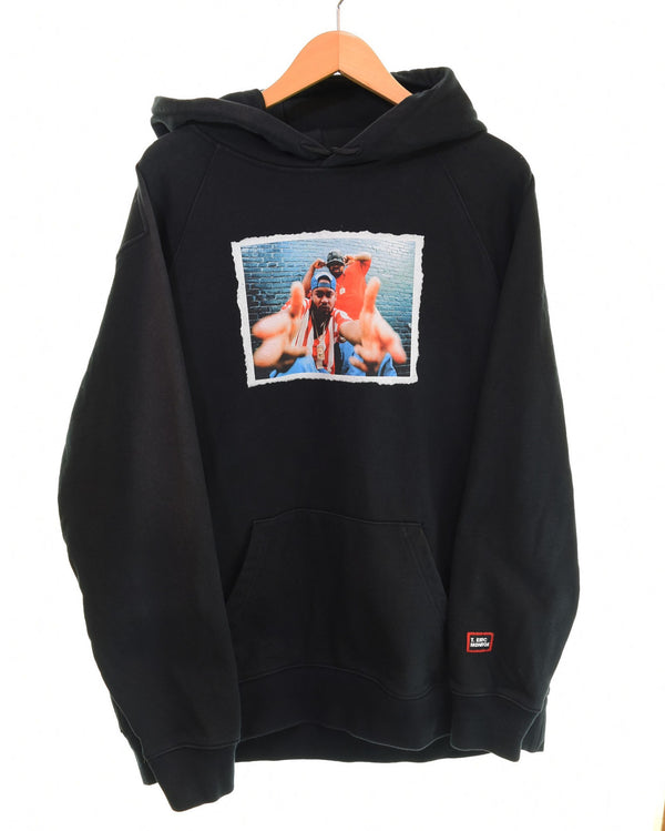 ラファイエット Lafayette 20AW T.ERIC MONROE x LFYT x 1807 x CASH BACK TO THE 90’S RAEKWON AND GFK PULLOVER HOODIE 4 パーカ ブラック 103MT-2882