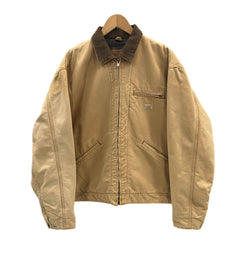 リーバイス Levi's 90's 90年代 コットンダック ワークジャケット ブルゾン デトロイトジャケット 裏ブランケット  MADE IN USA アメリカ製 VINTAGE ヴィンテージ 70743-62 40 ジャケット ベージュ 101MT-5171