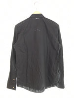 アンダーカバー UNDERCOVER 10ss less but better 2010ss デッドストック NOS E4407 3 長袖シャツ ブラック 103MT-2875