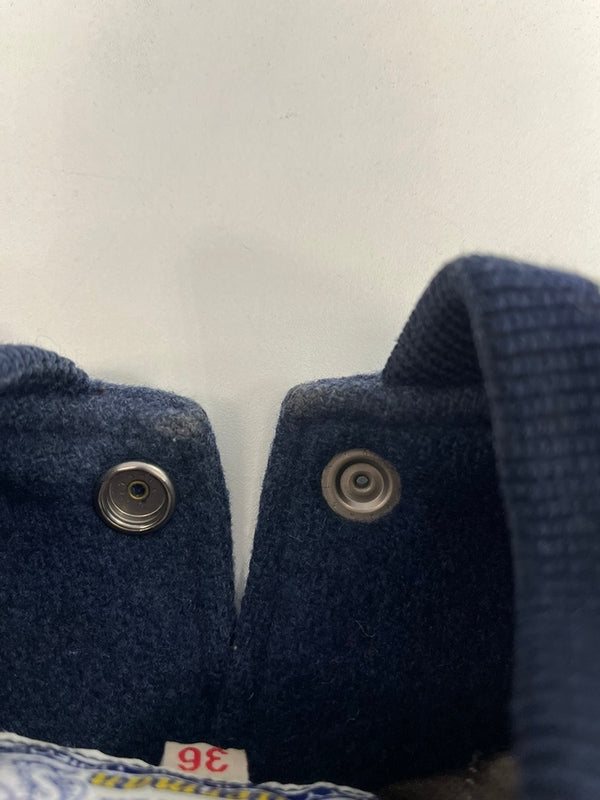 ホワイツビル Whitesville スタジャン ウール 紺 WV10733/734 表記サイズ36 ジャケット ネイビー 101MT-4634