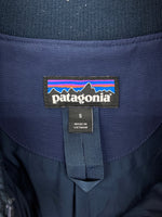 パタゴニア Patagonia 19AW RETRO-X BOMBER JACKET レトロ ボマー ジャケット ボア フリース ジップアップ アウトドア 紺 22830FA19 ジャケット ロゴ ネイビー Sサイズ 104MT-1736