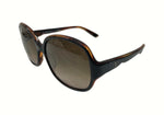 ヴァレンティノ VALENTINO SUNGLASSES サングラス アイウェア アジアンフィット レディース 茶 V601S 眼鏡・サングラス サングラス ロゴ ブラウン 104G-15