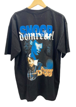 ドムレーベル DOMREBEL BOXT ラップT SNOOP DOGG スヌープドック 黒 Tシャツ ブラック Lサイズ 101MT-2650