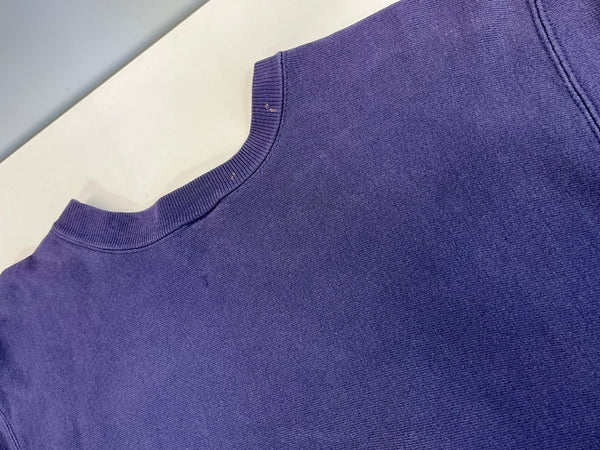 チャンピオン Champion 90s~ 刺繍タグ REVERSE WEAVE リバースウィーブ US古着 スクリプトロゴ 刺繍ロゴ XXL スウェット ネイビー 3Lサイズ 101MT-4596