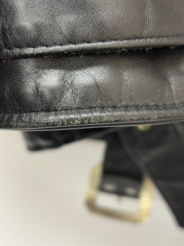 【曜日割引対象外】 ショット SCHOTT 613XX 90's 復刻 サボテンタグ ダブルライダースジャケット ブラック 42サイズ 201MT-3281 VB