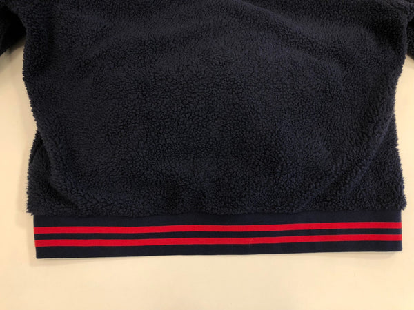 ラルフローレン RalphLauren POLO ポロ ボアパーカー 紺 フーディ XL パーカ ネイビー LLサイズ 101MT-3763