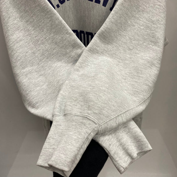 【曜日割引対象外】 チャンピオン Champion 90's US.NAVY REVERSE WEAVE USA製 スウェット グレー Lサイズ 201MT-4600 VB