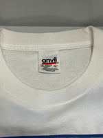 ヴィンテージ vintage 90s 90's anvil RENOIR Le Bal a Bougival オーギュストルノワール ブージヴァルのダンス Tシャツ ホワイト Lサイズ 101MT-3070