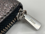 ラルフローレン RalphLauren ポロ POLO Metallics Leather Small Zip Casual Purses And Wallets メタリック レザー スモール ジップ ラウンドファスナー カード ケース Silver 銀 427714806001 財布・ケース クレジットカードケース ワンポイント シルバー 104W-23