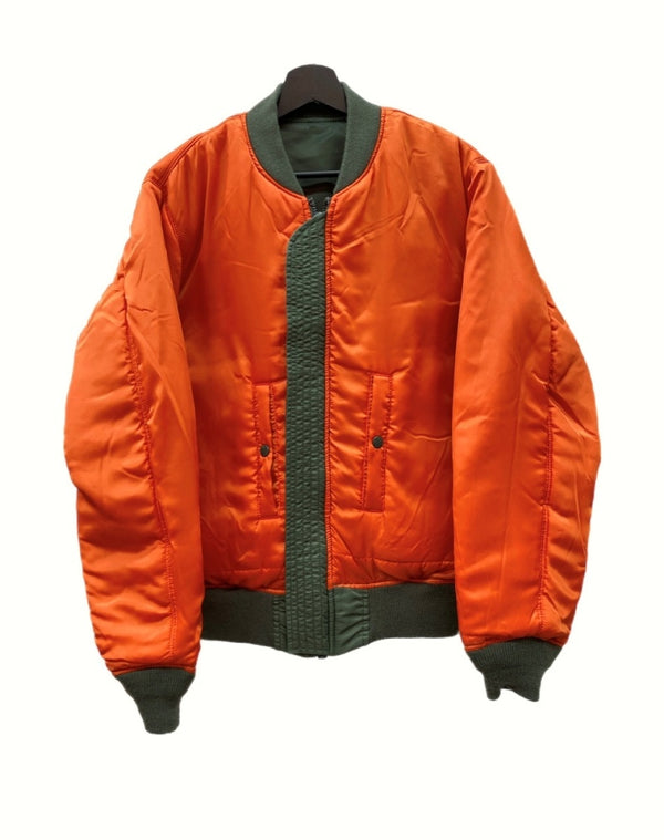 アビレックス AVIREX MA-1 COMMERCIAL FLIGHT JACKET フライト ジャケット リバーシブル アウター ブルゾン 緑 6102170 ジャケット 無地 カーキ Lサイズ 104MT-908