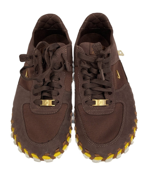 ナイキ NIKE Women's J Force 1 Low LX Earth Jacquemus  ジャックムス×ナイキ ウィメンズ Jフォース1 ロー LX アース DR0424-200 メンズ靴 スニーカー ブラウン 26.5cm 101sh-2014