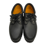 ティンバーランド Timberland AUTHENTIC 3 EYE LUG モカシン TB-0A64PK-001 メンズ靴 ローファー ブラック 26.5cmサイズ 201-shoes1255