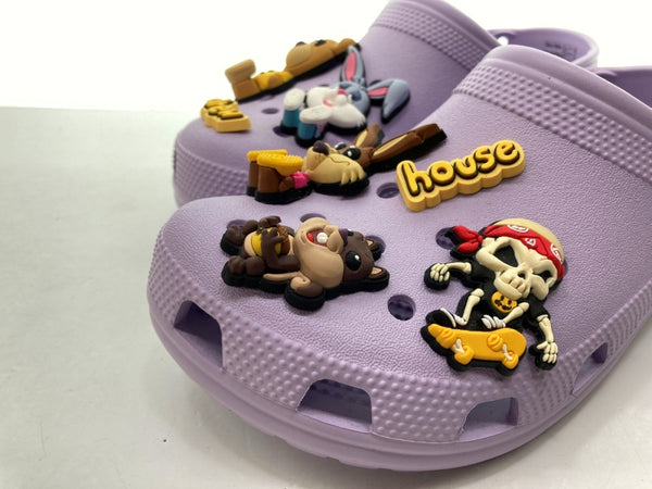 クロックス crocs 21年製 x Justin Bieber with drew house ドリューハウス Crocs Classic Clog 2 クロックス 紫 207378 メンズ靴 サンダル その他 パープル US8 104-shoes359