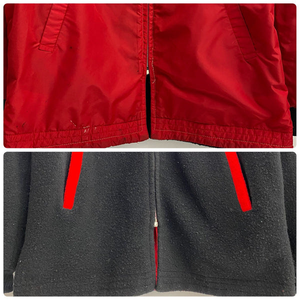 【曜日割引対象外】 ヴィンテージ vintage ~60's セーラーカラー リバーシブルジャケット アルミCONMAR ジャケット レッド 201MT-4578 VB