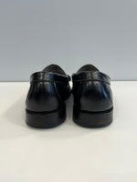 ジーエイチバス G.H.BASS Weejuns LARSON ラーソン ツートンカラー コイン ローファー 白 黒 BA11010H 001 メンズ靴 ローファー ブラック サイズ42 101sh-2090