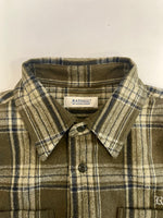 ラディアル RADIALL Lo-N-Slo C.P.O. SHIRT L/S チェックシャツ ネルシャツ オリーブカラー RAD-24AW-SH004 長袖シャツ マルチカラー Lサイズ 101MT-5145