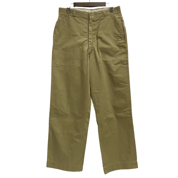 【曜日割引対象外】 ヴィンテージ vintage 70's US.ARMY チノ TROUSERS 8405-141-0905 チノパン ベージュ 31×32サイズ 201MB-1190 VB