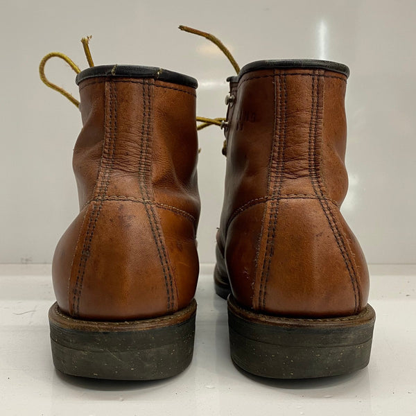 【曜日割引対象外】 レッドウィング RED WING 90's 廃盤モデル アイリッシュセッター 8152 メンズ靴 ブーツ ワーク ブラウン 25.5cmサイズ 201-shoes1503 VB