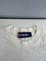 ヒステリックグラマー HYSTERIC GLAMOUR HYSTERIC ヒステリック アフロガール  ロゴ プリントＴシャツ 白 Tシャツ ホワイト Ｓサイズ 101LT-256