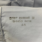 【曜日割引対象外】 ヴィンテージ vintage 40's 40s 40年代 アロー ARROW レーヨン 長袖シャツ ブルー Mサイズ 201MT-3574 VB