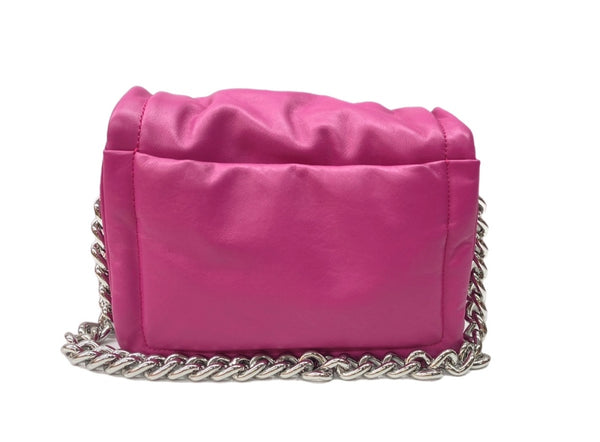 マーク・ジェイコブス MARC JACOBS ラージ LARGE ザ ピローバッグ THE PILLOW BAG トート チェーン 中綿 フラップ クロージャー PINK H905L01PF22 656 バッグ レディースバッグ ハンドバッグ 無地 ピンク 104B-50