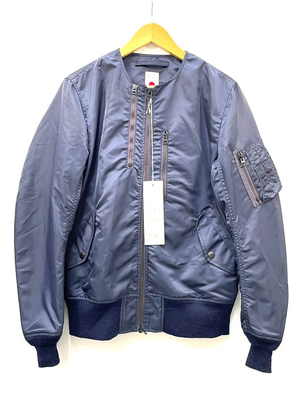 マーカ marka NO COLLAR FLIGHT JACKET 66NYLON フライト ナイロン ジャケット M14A-04BL01C 3 ネイビー 601MT-69