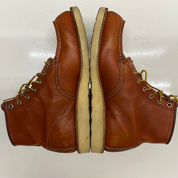 【曜日割引対象外】 レッドウィング RED WING 6-inch Classic Moc USA製 8875 メンズ靴 ブーツ ワーク ブラウン 26cmサイズ 201-shoes1499 VB