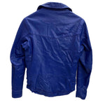 トーキョーパンカー TOKYO PUNKER ダブルライダース ジャケット ブルー 34サイズ 201MT-4237