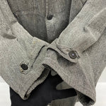 【曜日割引対象外】 ヴィンテージ vintage 40's ブラックシャンブレー アトリエコート コート ブラック 201MT-4464 VB