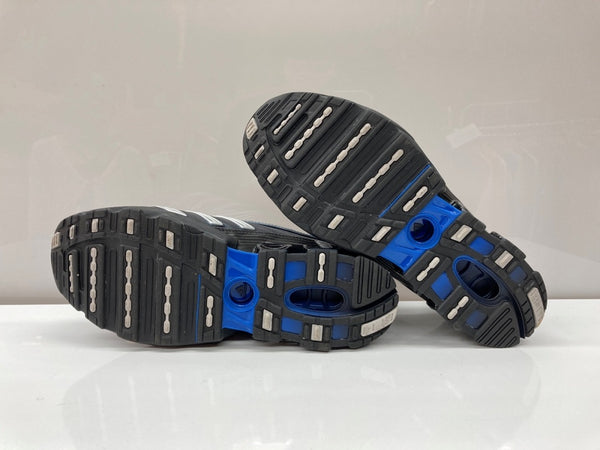 アディダス adidas 24年製 × atmos アトモス PREDATOR MEGARIDE プレデター メガライド サッカー シューズ 青 黒 JQ2579 メンズ靴 スニーカー ブラック 27cm 104S-909