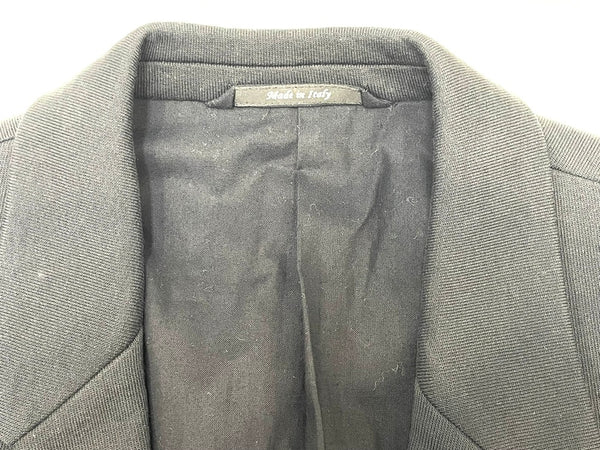 メゾン マルタン マルジェラ Maison Martin Margiela 2B stretch tailored jacket テーラード ジャケット S50BN0247 48 ブラック 601MT-11