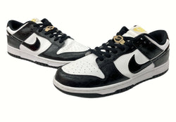 ナイキ NIKE 22年製 DUNK LOW RETRO SE WORLD CHAMP ダンク ロー レトロ ワールド チャンプ パテント 白 黒 DR9511-100 メンズ靴 スニーカー ホワイト 30cm 104-shoes446