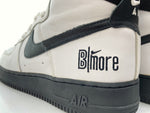 ナイキ NIKE 03年製 AIR FORCE 1 HIGH B-MORE BALTIMORE エア フォース ハイ ビー モア ボルチモア 白 黒 306351-102 メンズ靴 スニーカー ホワイト 28.5cm 104-shoes361