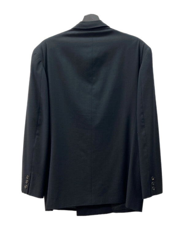 ワイズ Y's for men DOUBLE TAILORED JACKET ダブル テーラード ジャケット アーカイブ アウター 黒 MH-X03-103 ジャケット 無地 ブラック Sサイズ 104MT-1583